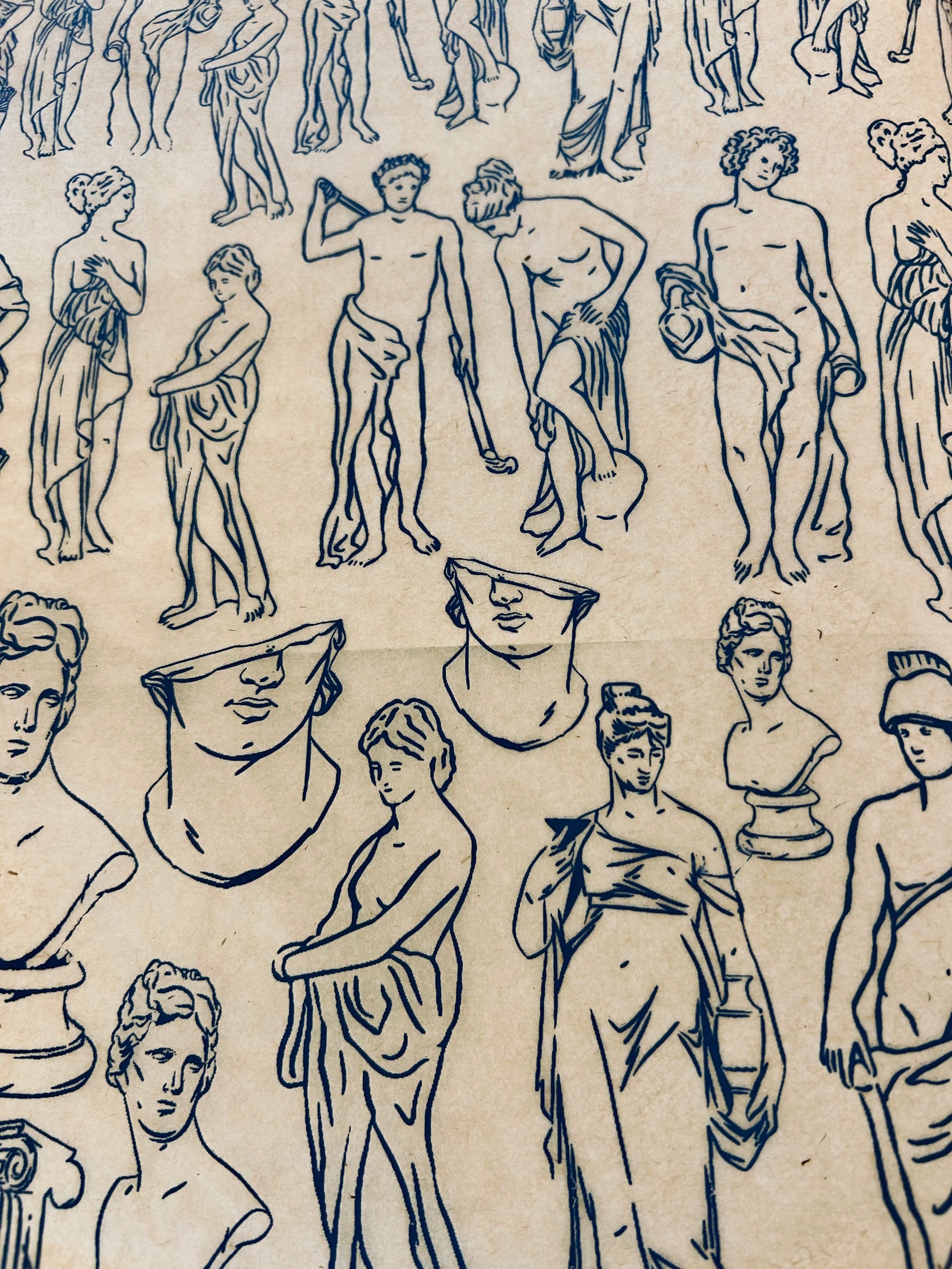 Idols - Underglaze Transfer Sheet - You Choose Color