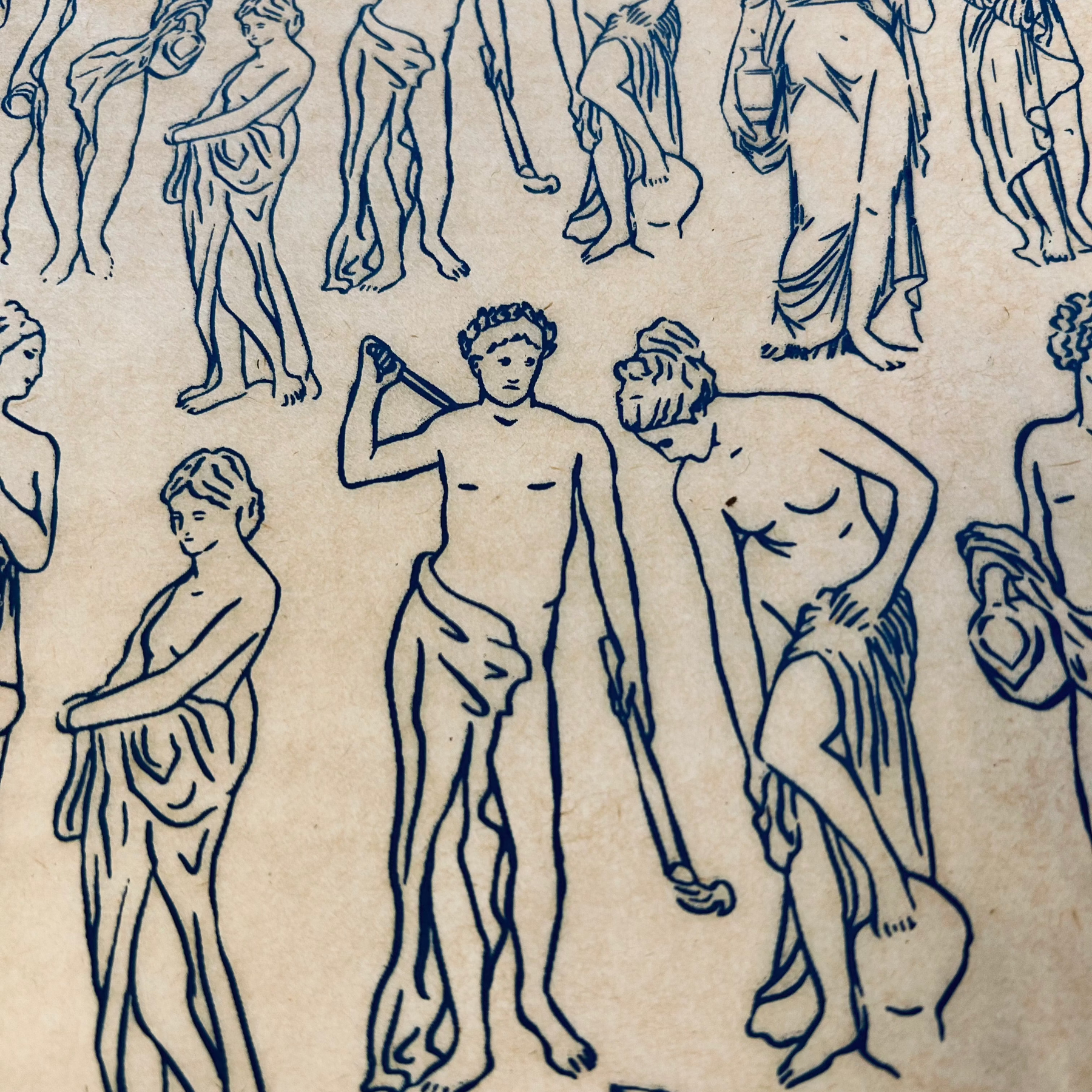 Idols - Underglaze Transfer Sheet - You Choose Color