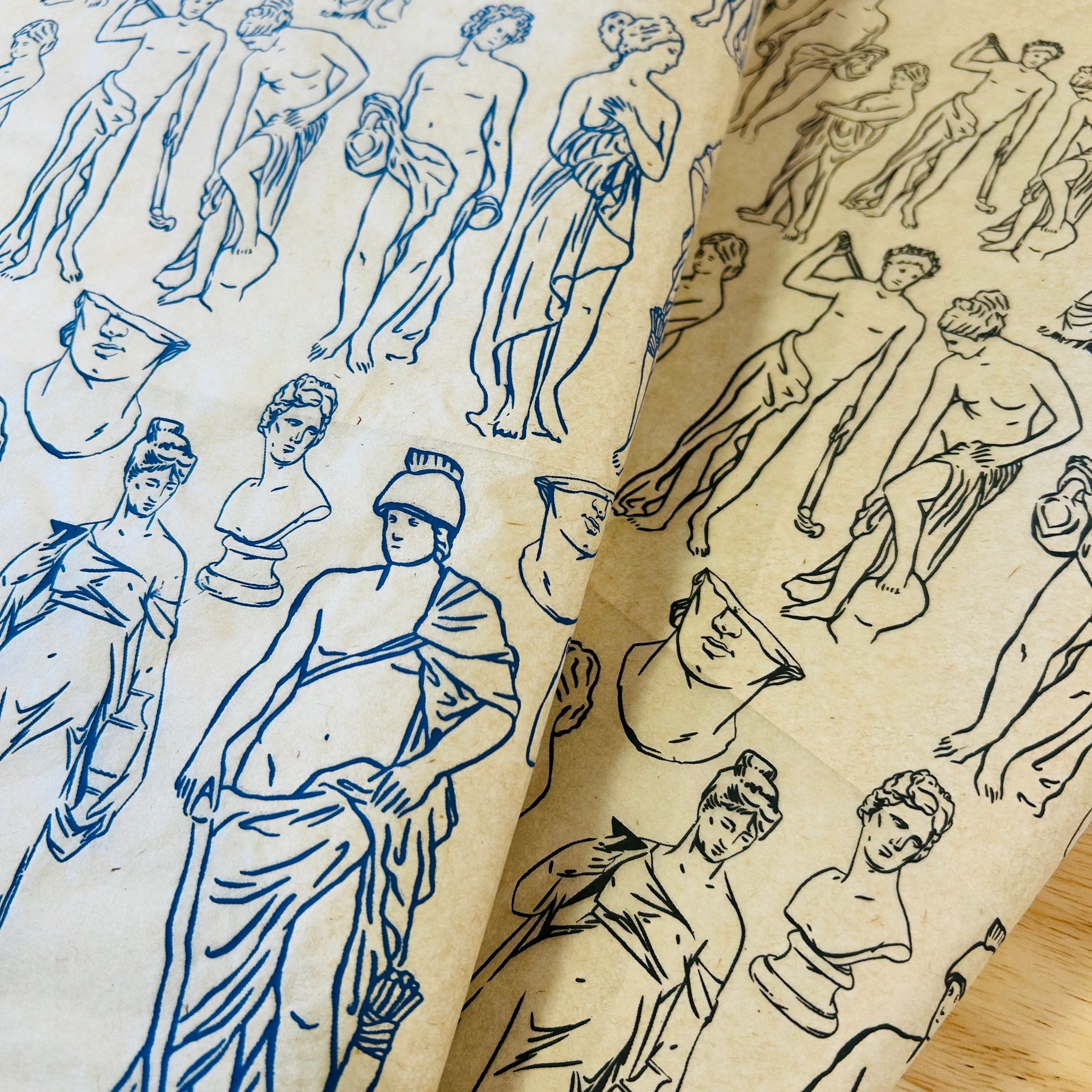 Idols - Underglaze Transfer Sheet - You Choose Color