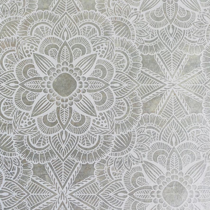 Mandala (open center) - Underglaze Transfer Sheet