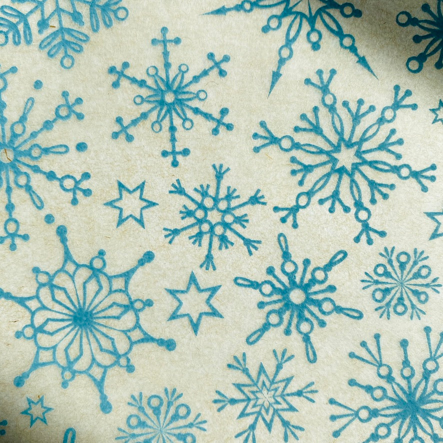 Snowflakes - Underglaze Transfer Sheet
