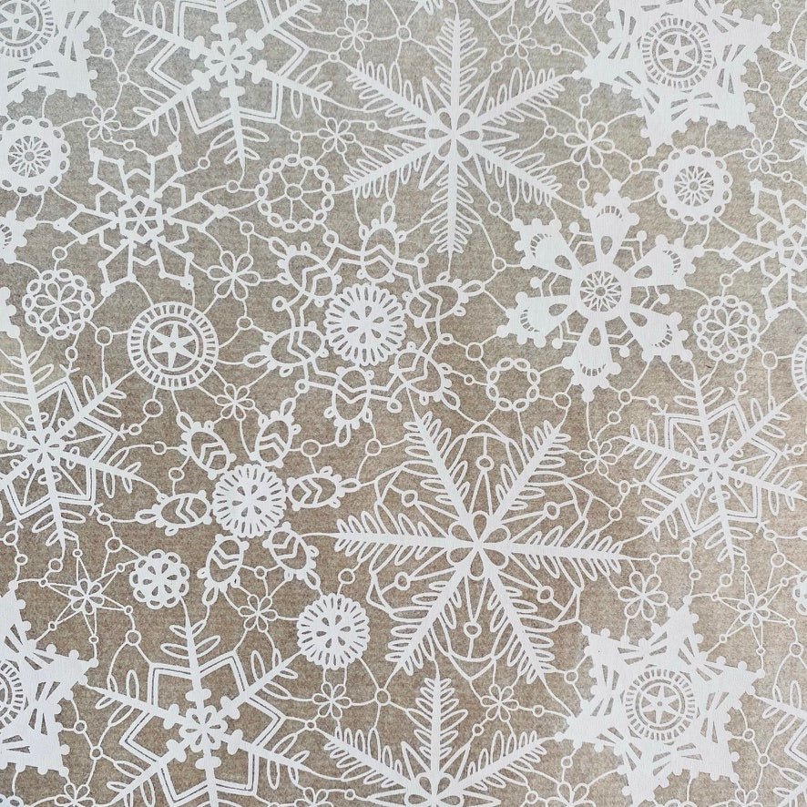 Snowflake Lace - Underglaze Transfer Sheet