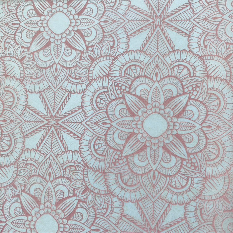 Mandala (open center) - Underglaze Transfer Sheet