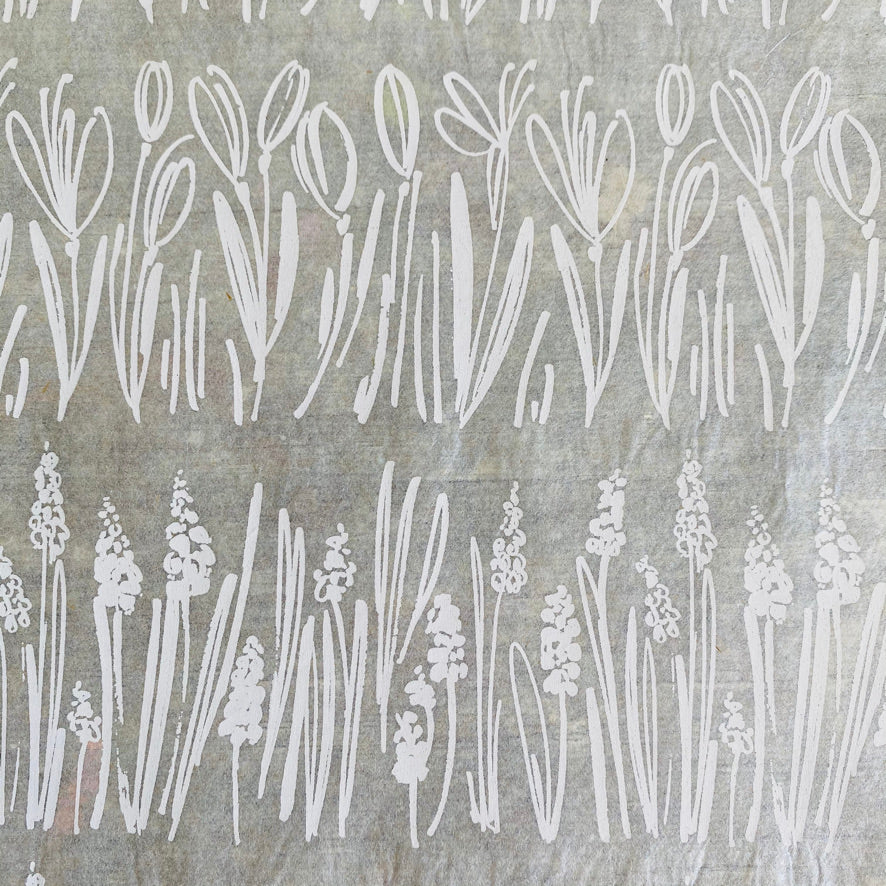 Sketched Flowers - Underglaze Transfer Sheet
