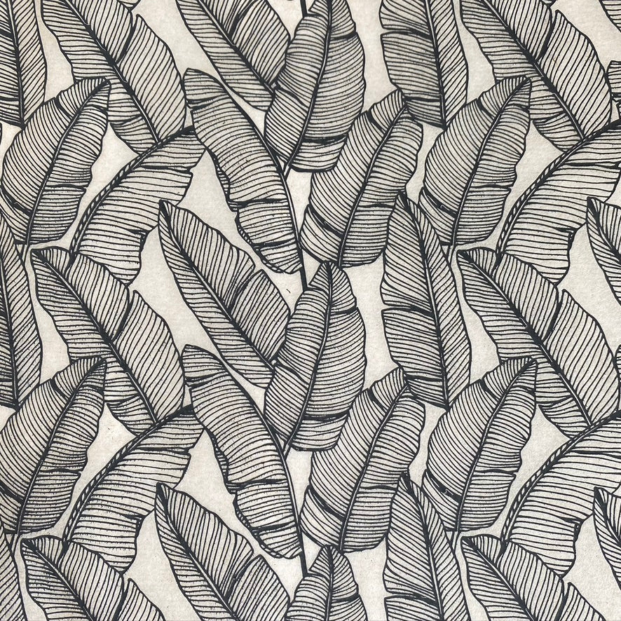 Banana Leaves - Underglaze Transfer Sheet