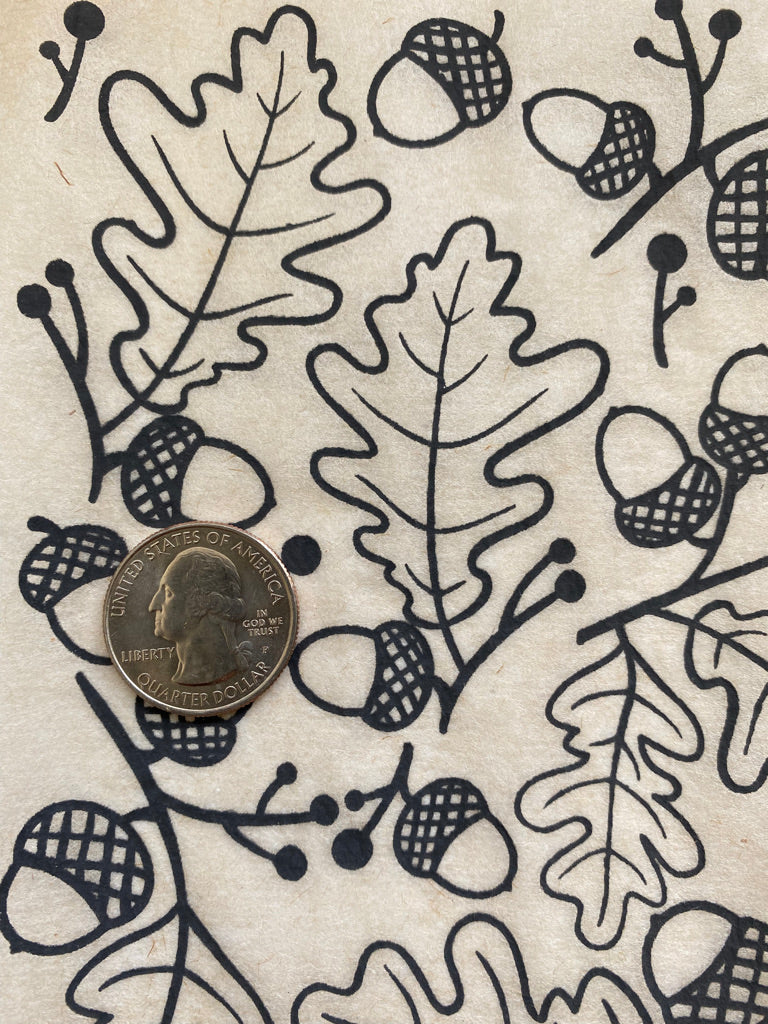 Acorns - Underglaze Transfer Sheet