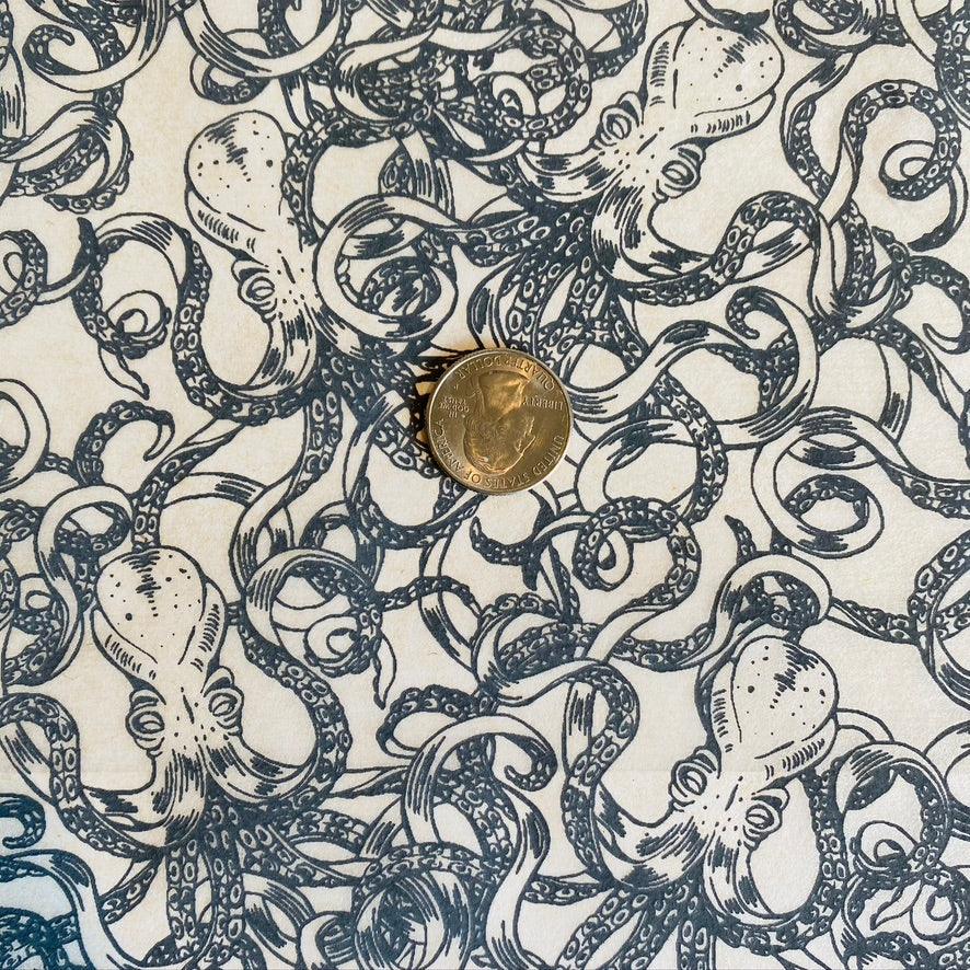Octopus - Underglaze Transfer Sheet