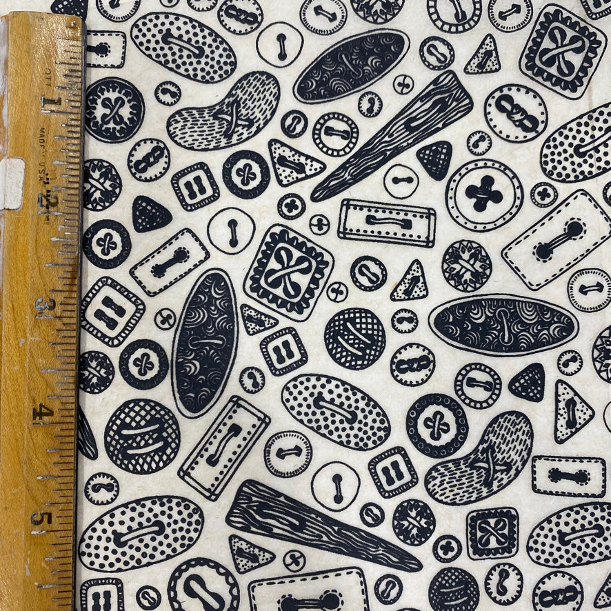 Buttons - Underglaze Transfer Sheet