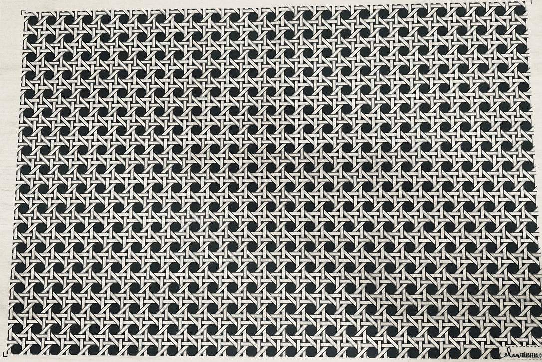 Woven Cane - Underglaze Transfer Sheet