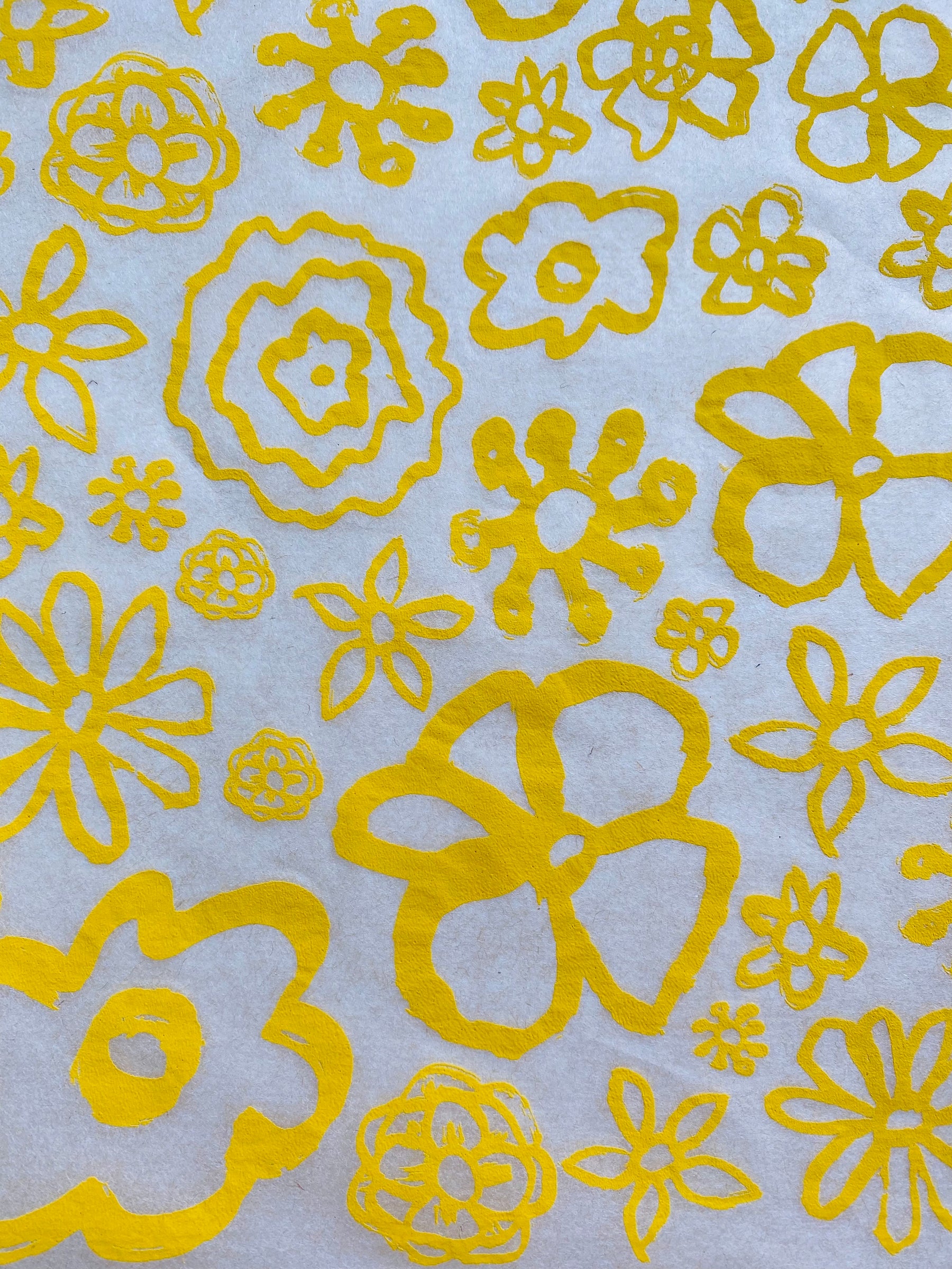 Ink Flower - Underglaze Transfer Sheet