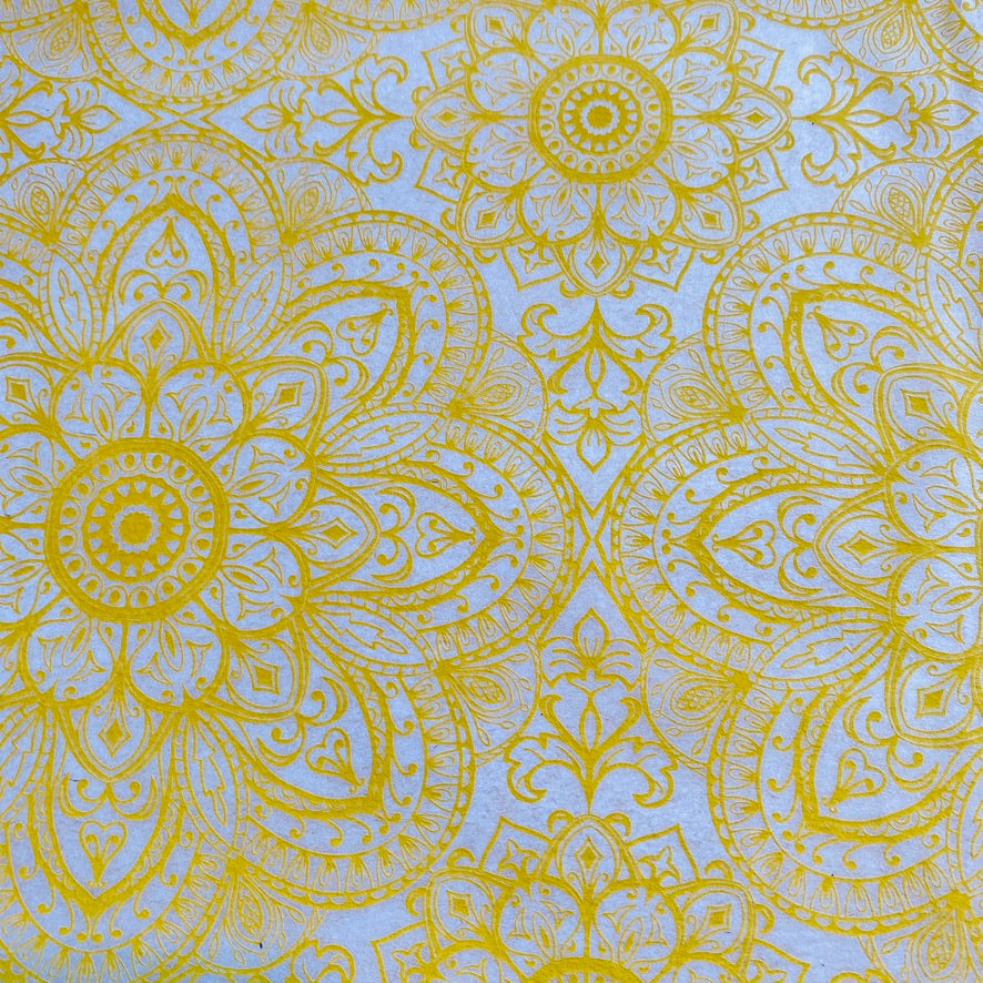 Mandala (closed center) - Underglaze Transfer Sheet