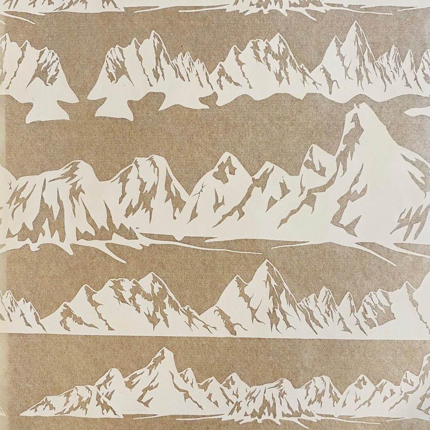 Mountains - Underglaze Transfer Sheet