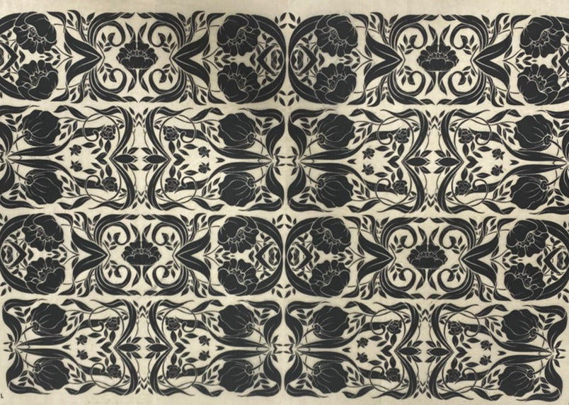 Nouveau - Underglaze Transfer Sheet