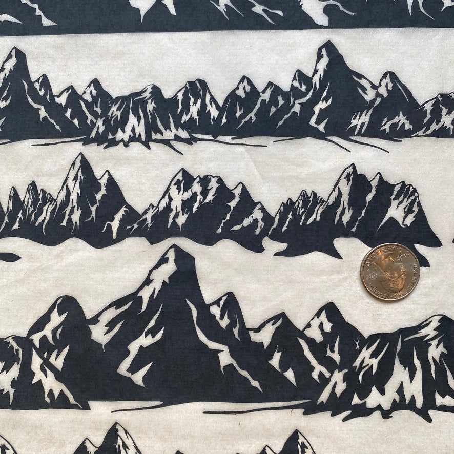 Mountains - Underglaze Transfer Sheet