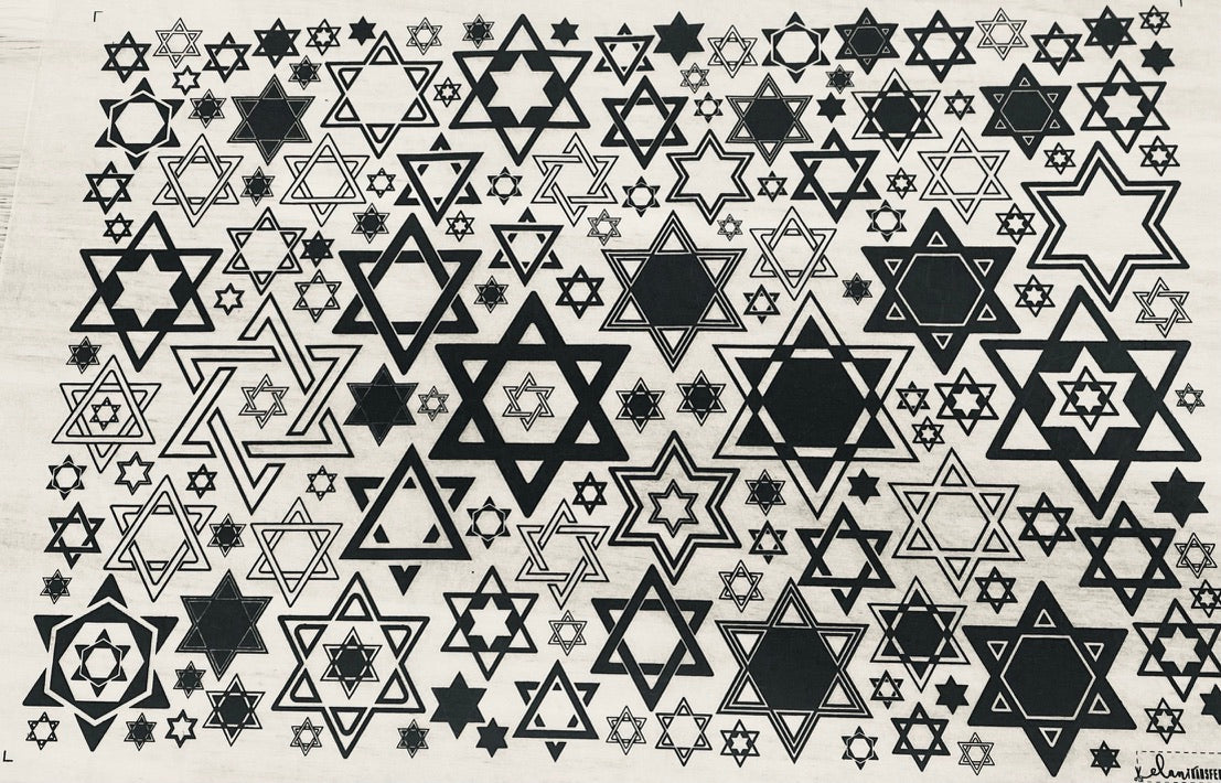 Star of David - Underglaze Transfer Sheet