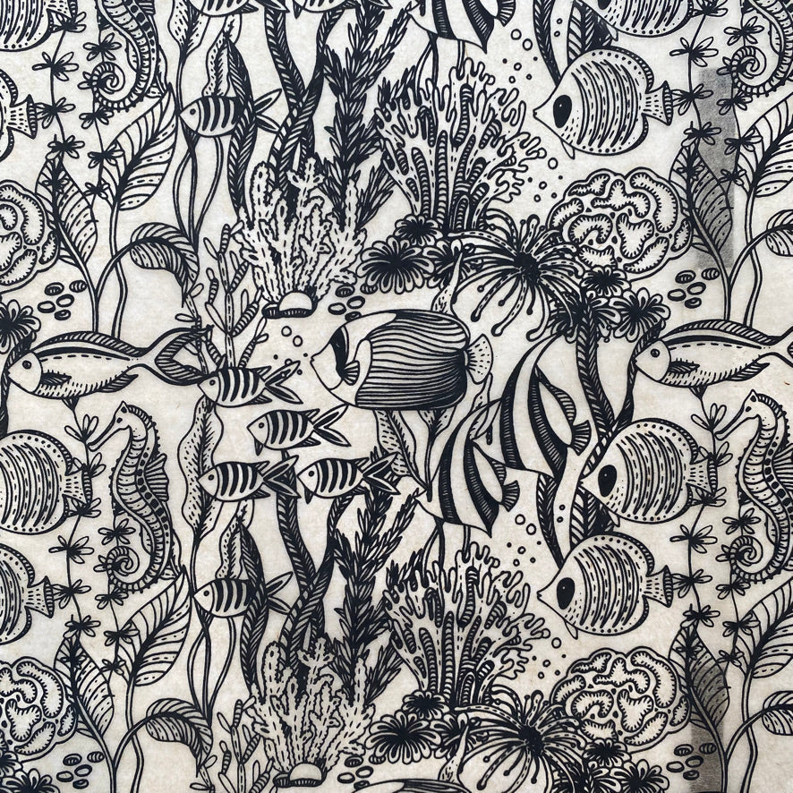 Under The Sea - Underglaze Transfer Sheet
