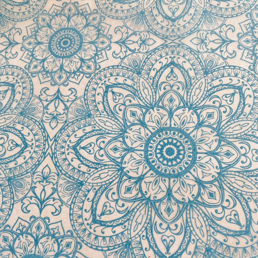 Mandala (closed center) - Underglaze Transfer Sheet