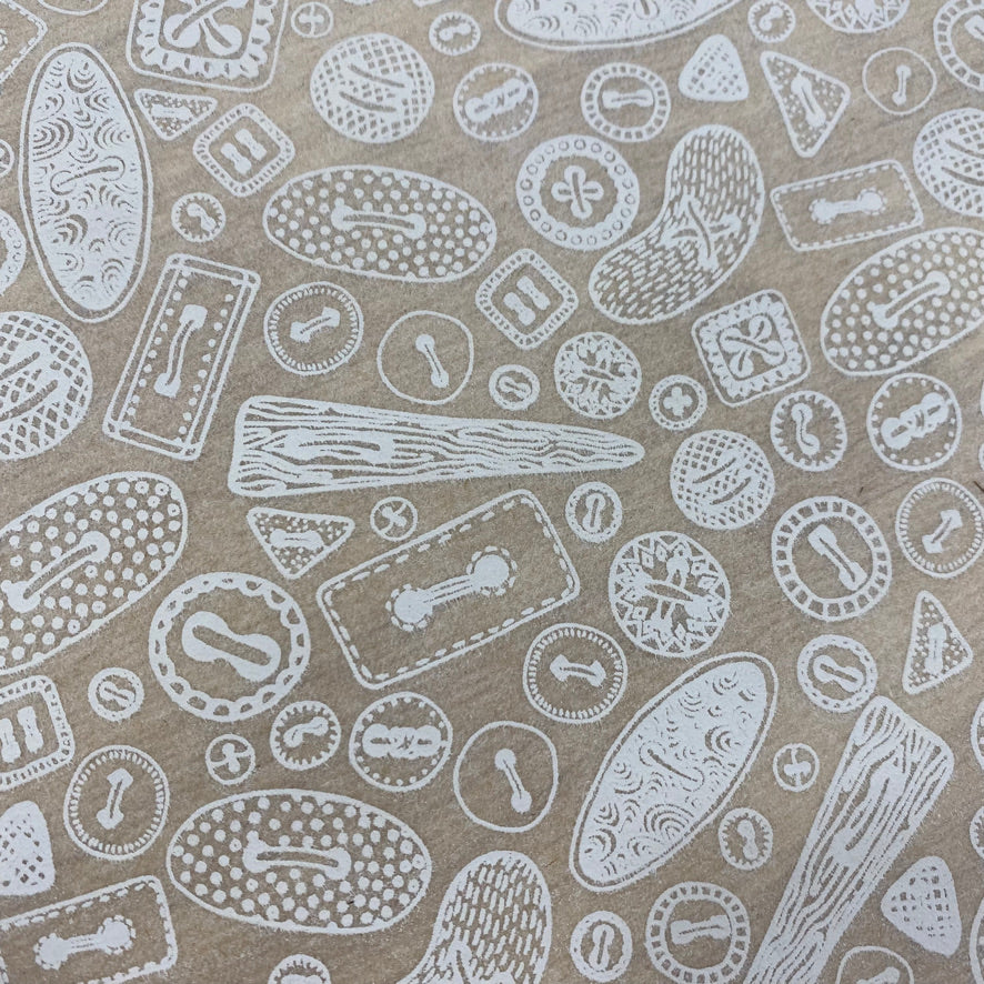 Buttons - Underglaze Transfer Sheet