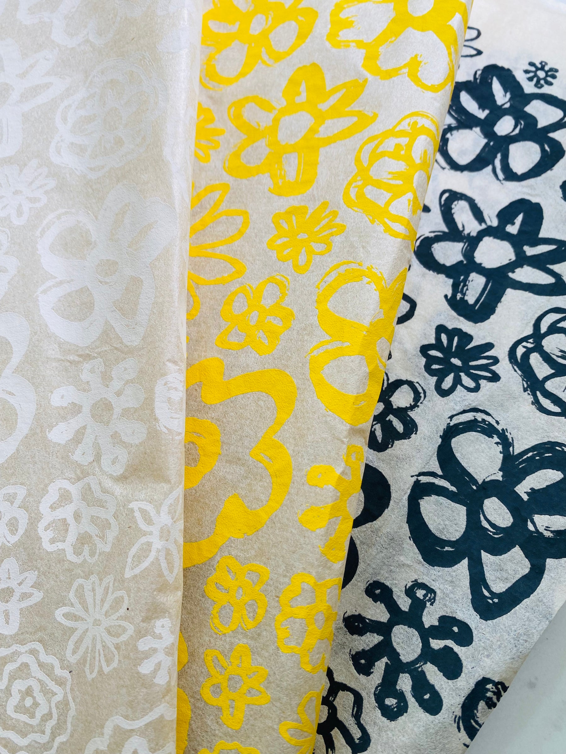 Ink Flower - Underglaze Transfer Sheet