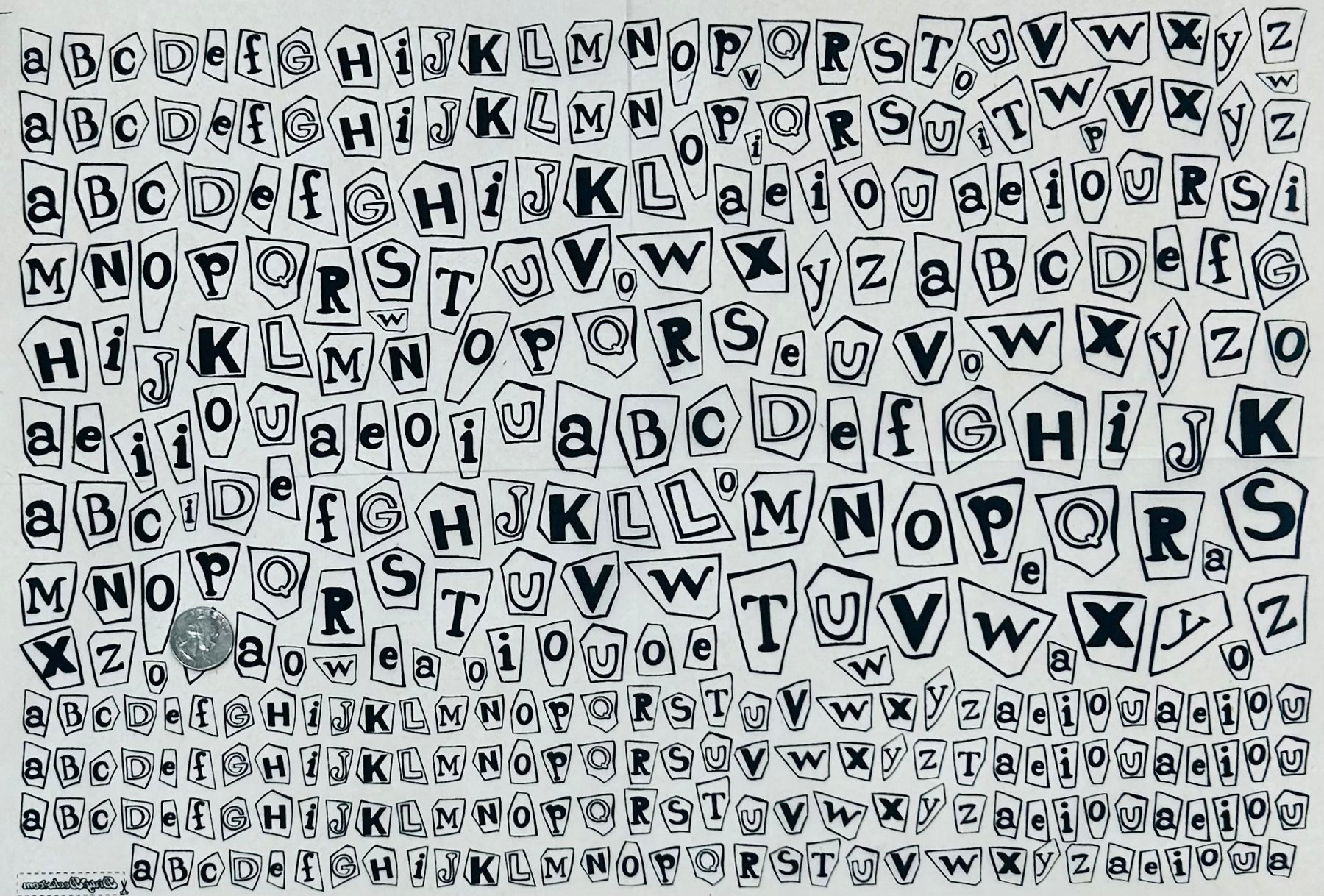 Ransom - Underglaze Transfer Sheet