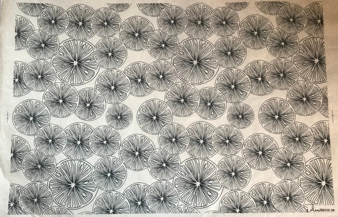 Slices - Underglaze Transfer Sheet