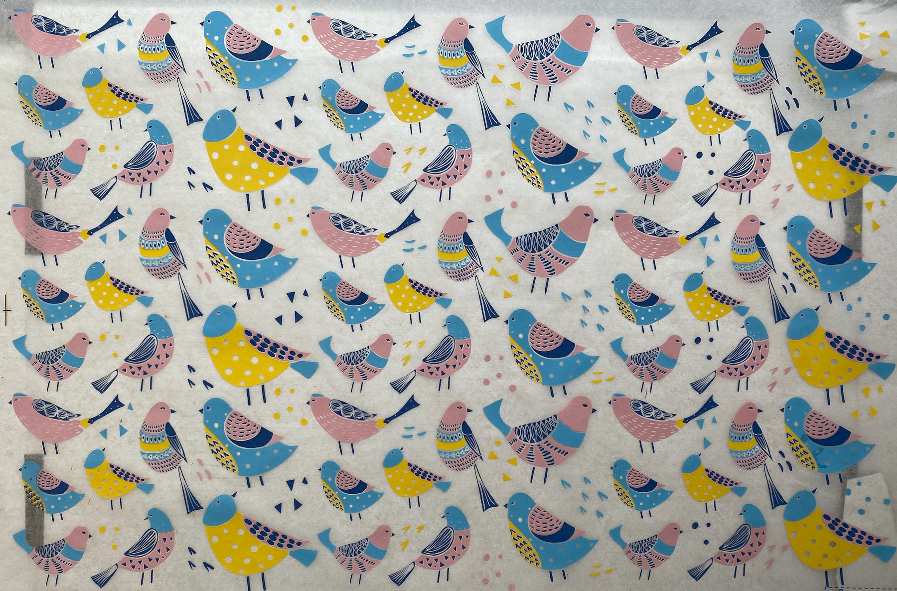 Birds - Underglaze Transfer Sheet