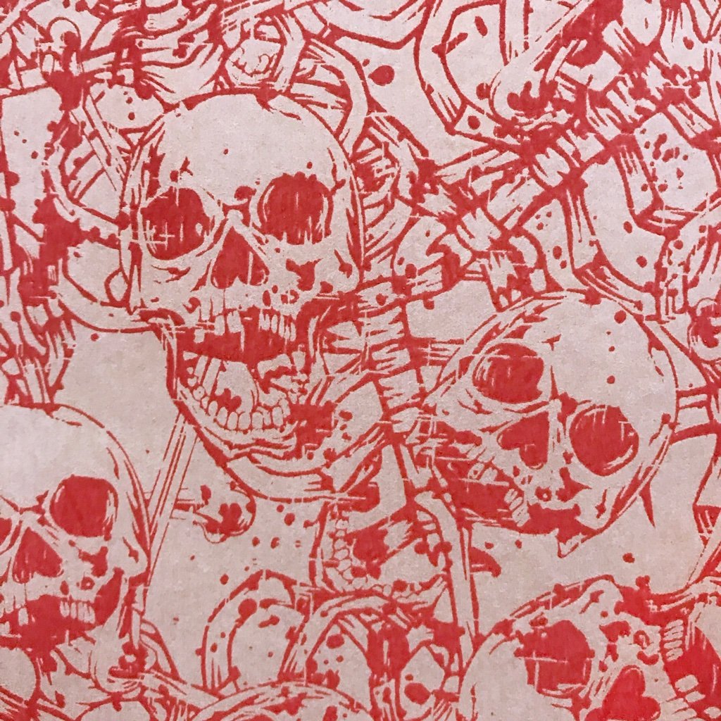 Skeletons - Underglaze Transfer Sheet