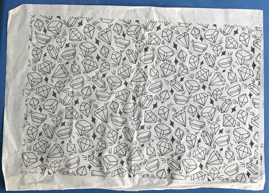 Crystals - Underglaze Transfer Sheet