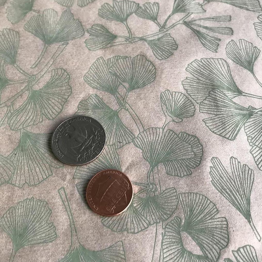 Ginkgo Leaves - Underglaze Transfer Sheet