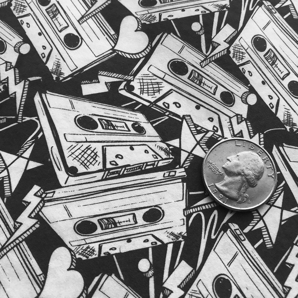 Mixtapes - Underglaze Transfer Sheet