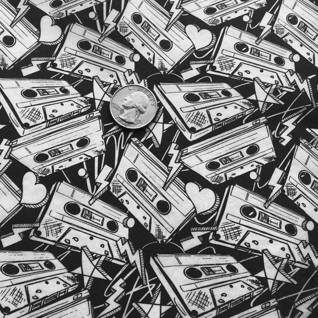 Mixtapes - Underglaze Transfer Sheet