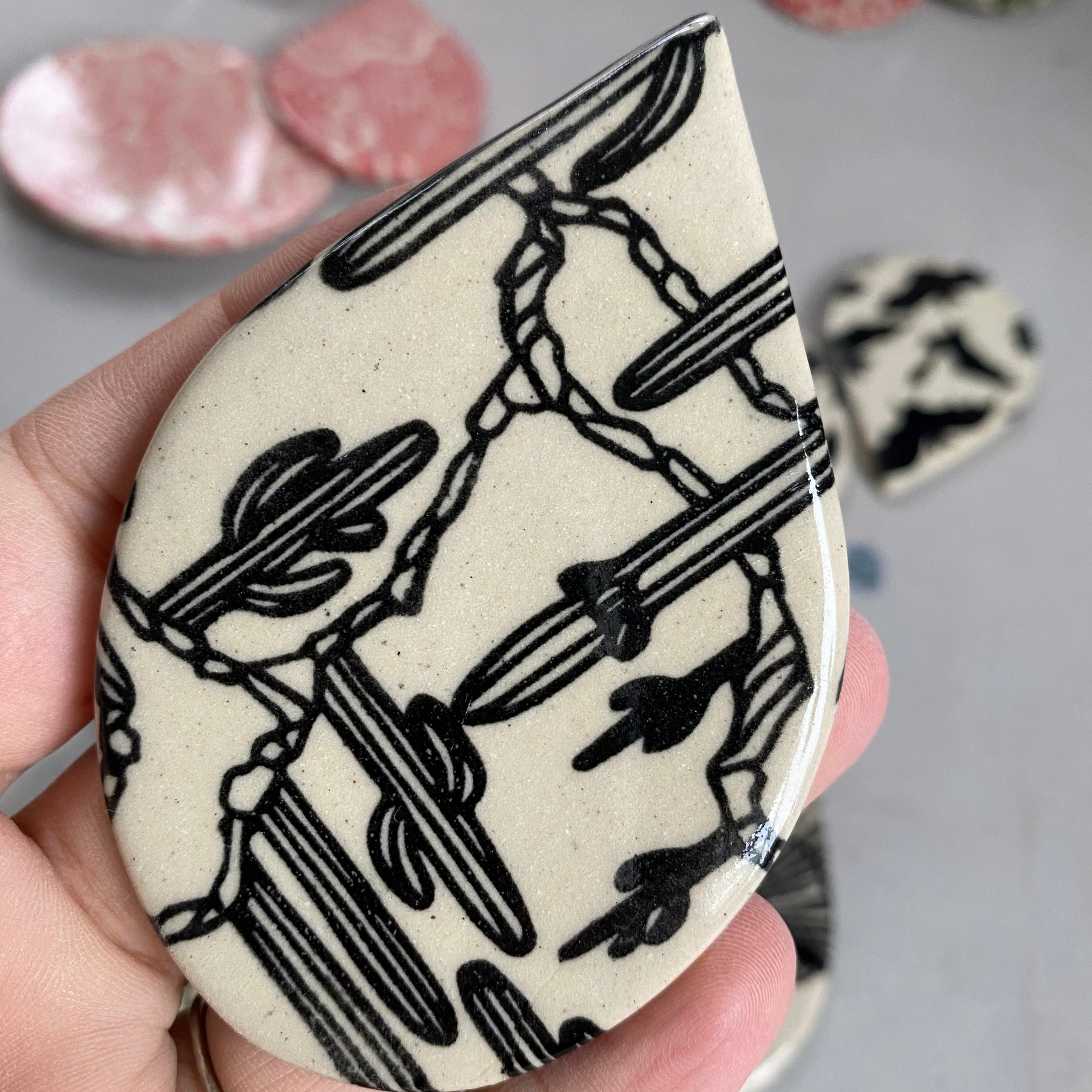 Saguaro by Seedling Clayworks - Underglaze Transfer Sheet