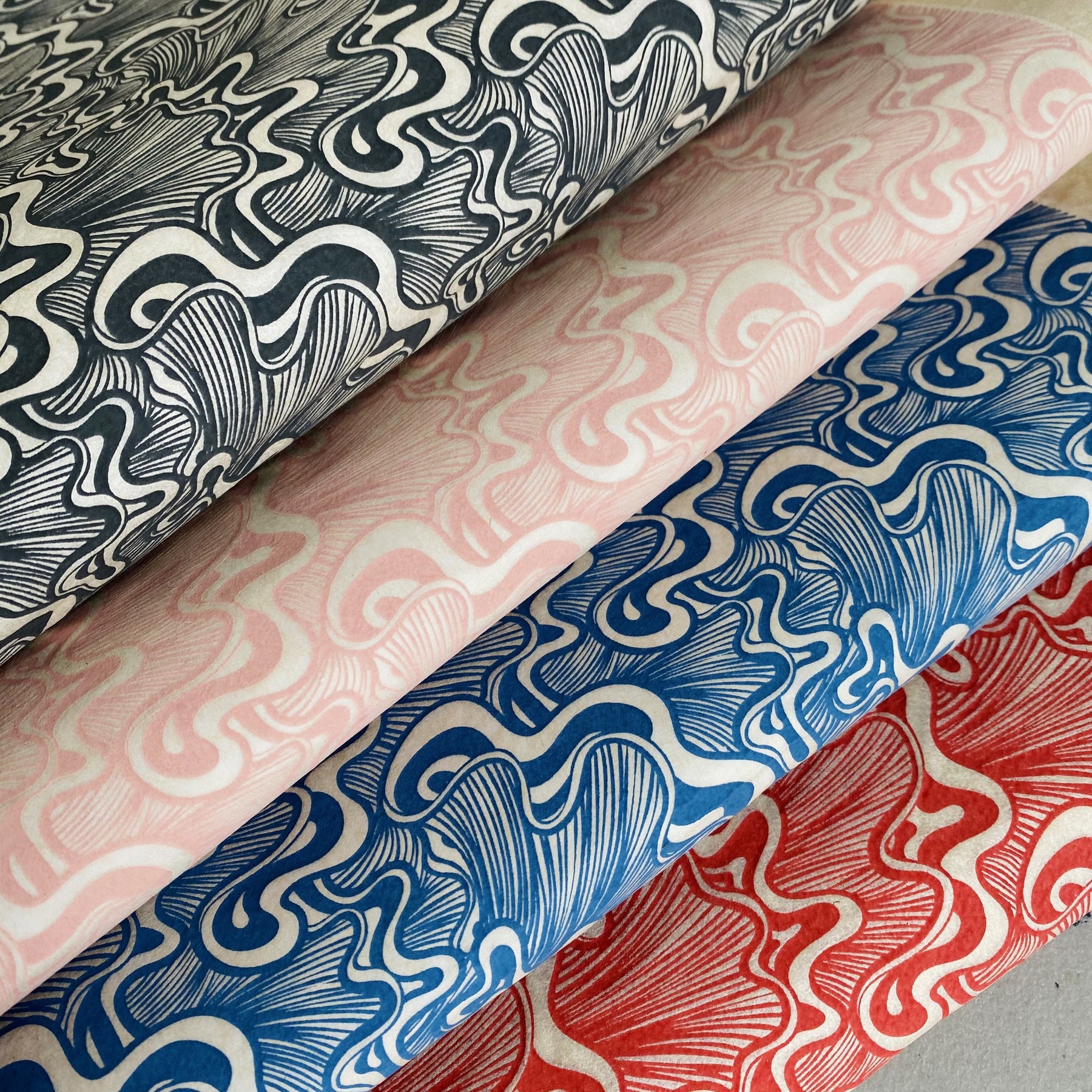 Wiggles - Underglaze Transfer Sheet