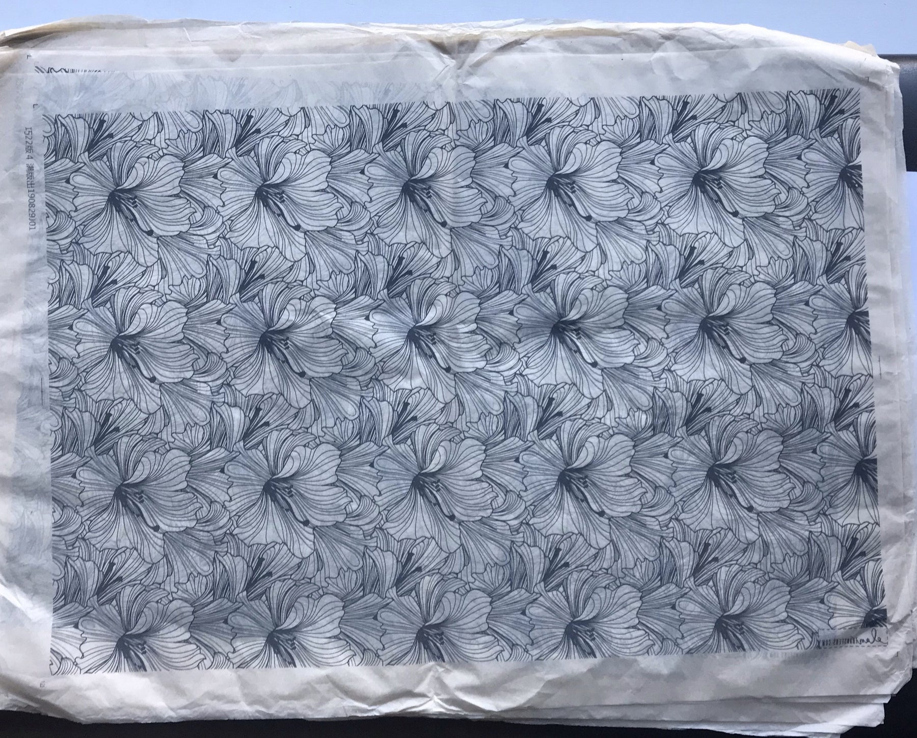 Hibiscus - Underglaze Transfer Sheet