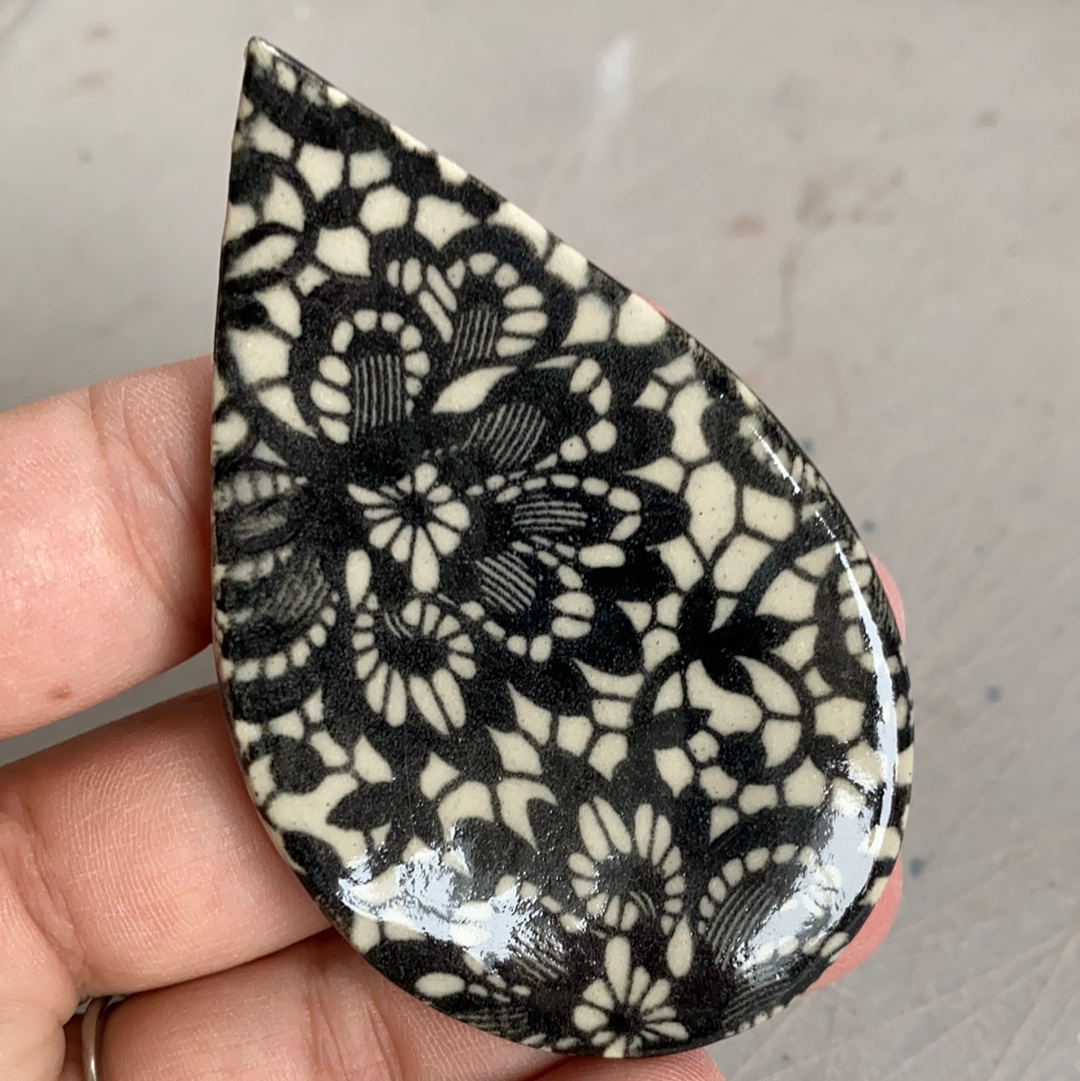 Floral Lace - Underglaze Transfer Sheet