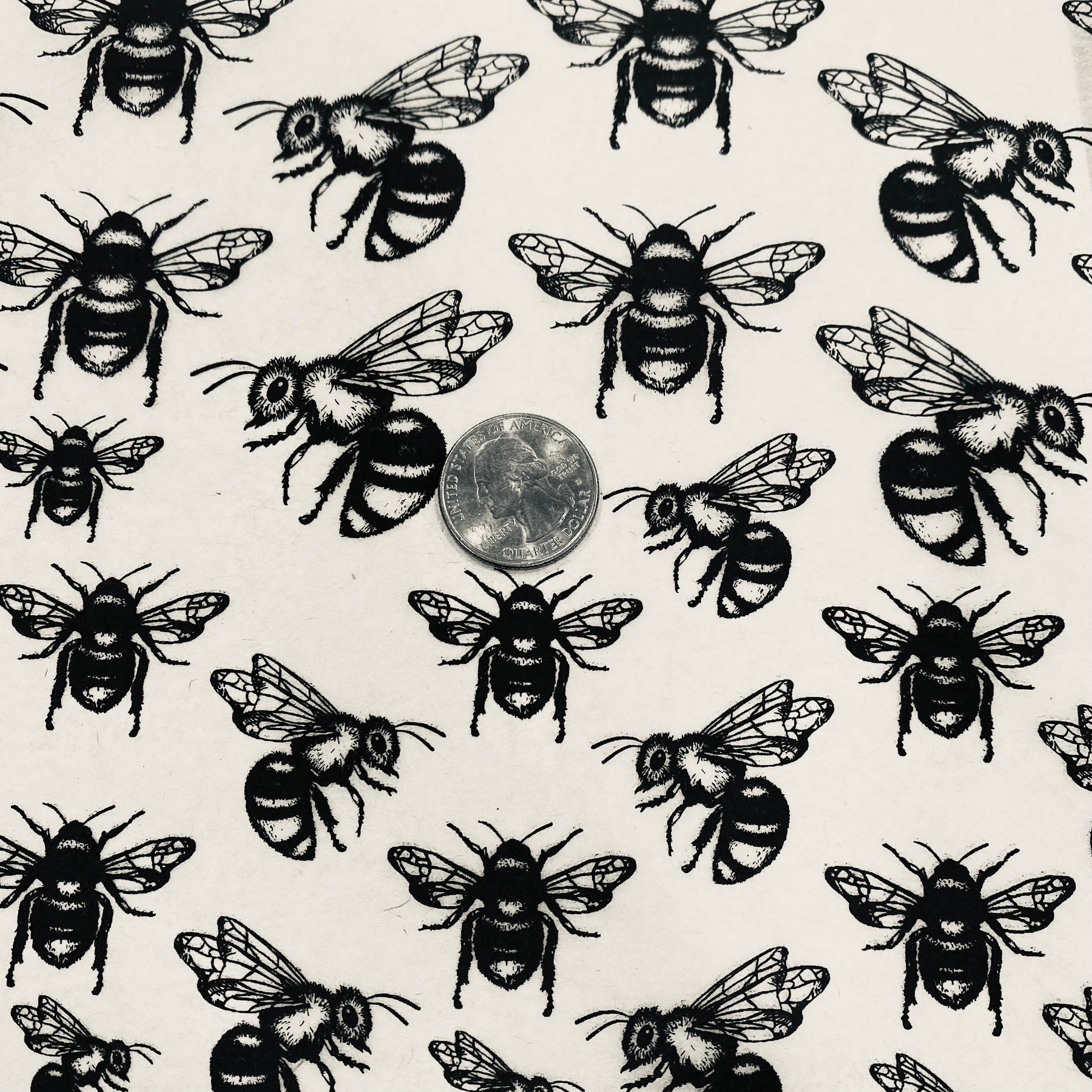 Bees - Underglaze Transfer Sheet