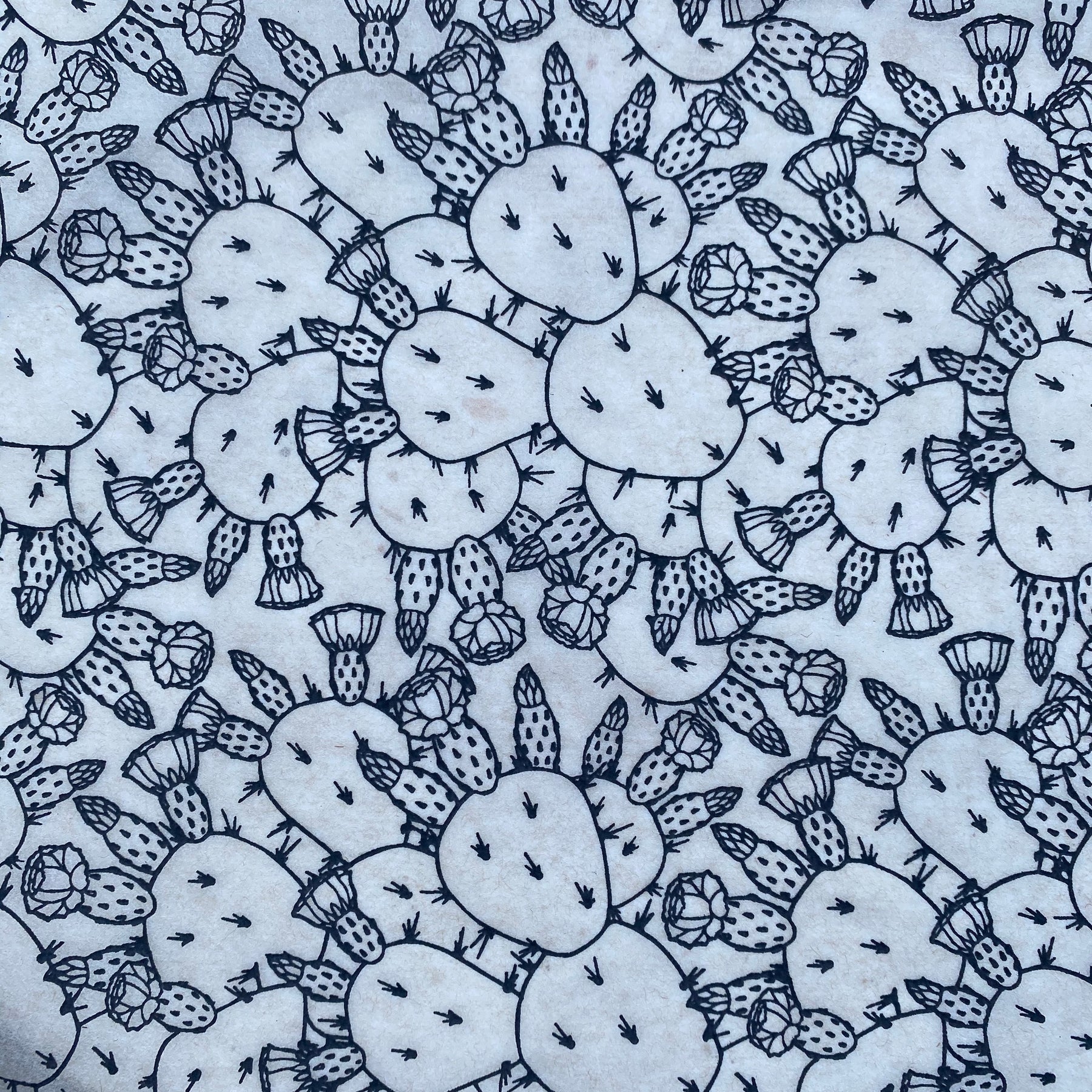 Prickly Pear by Seedling Clayworks - Underglaze Transfer Sheet