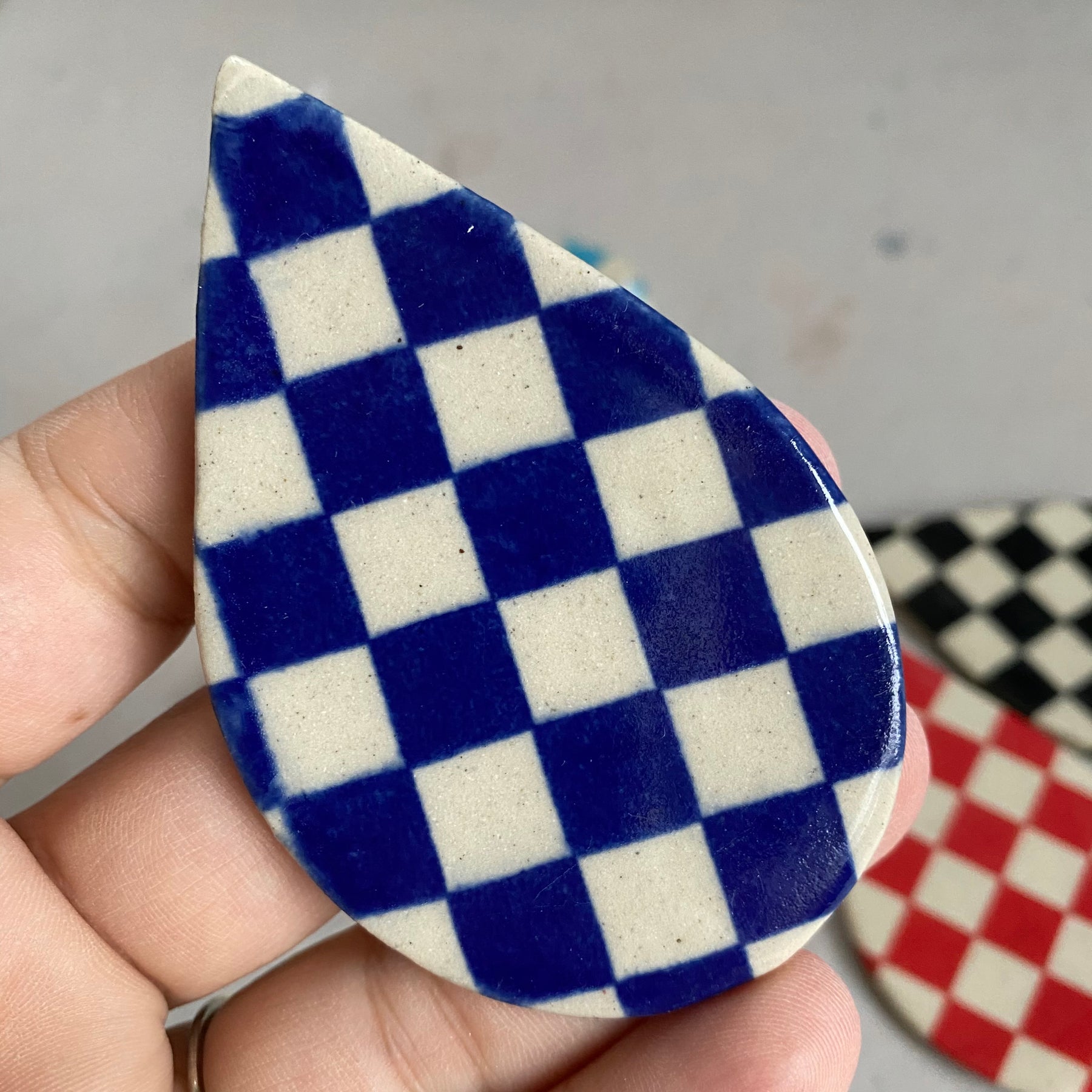 Checkerboard - Underglaze Transfer Sheet