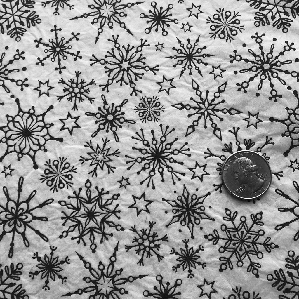 Snowflakes - Underglaze Transfer Sheet