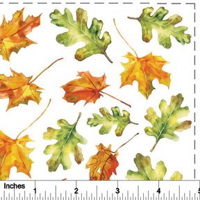 Fall Leaves - Overglaze Decal Sheet