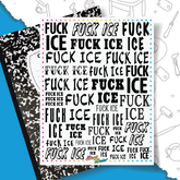 Fuck ICE - Overglaze Decal Sheet