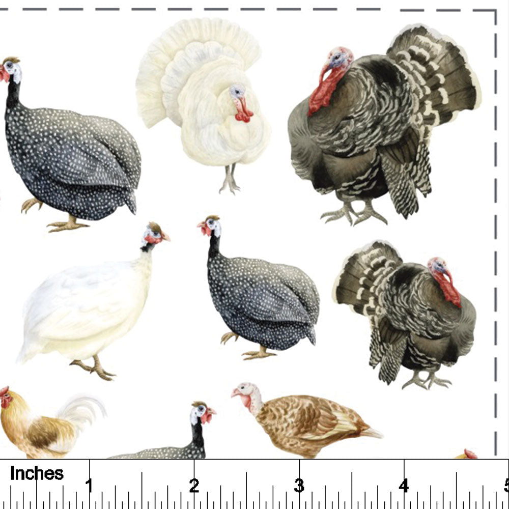 Gobble Gobble - Overglaze Decal Sheet