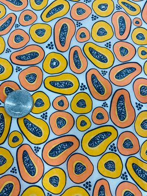 Papaya - Underglaze Transfer Sheet - Multi Colored