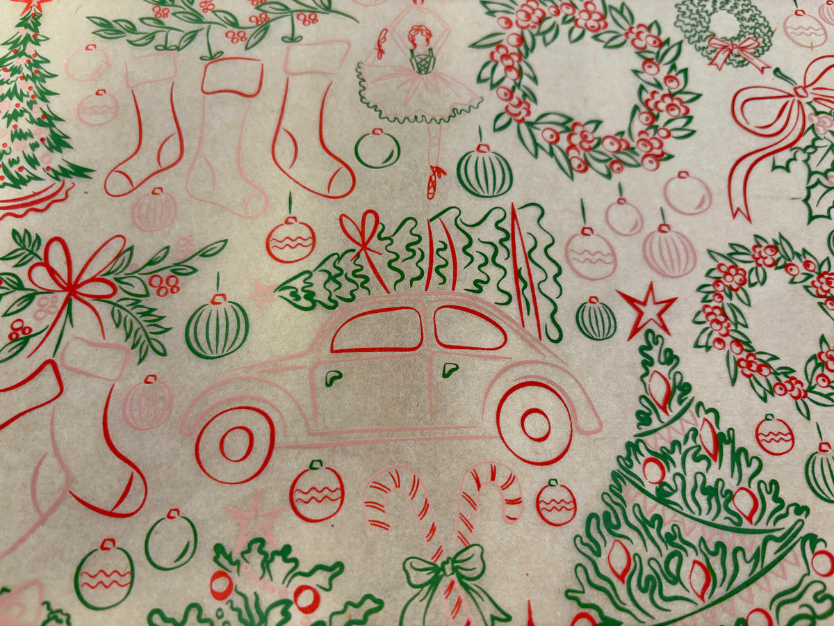 Joyful Holiday - Underglaze Transfer Sheet