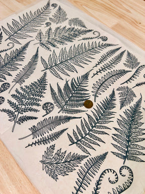 Jungle Ferns - Underglaze Transfer Sheet