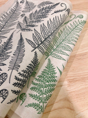 Jungle Ferns - Underglaze Transfer Sheet