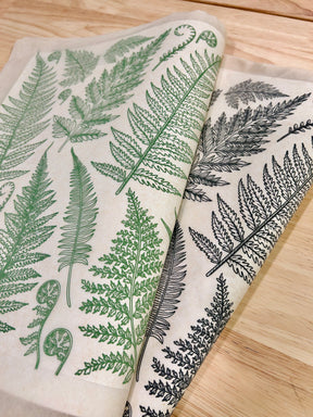 Jungle Ferns - Underglaze Transfer Sheet