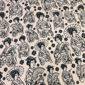 Geisha - Underglaze Transfer Sheet