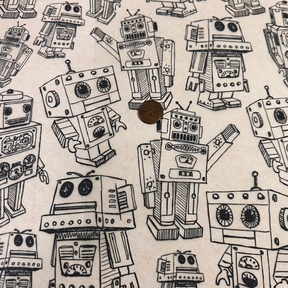 Robots - Underglaze Transfer Sheet