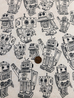 Robots - Underglaze Transfer Sheet